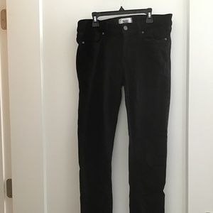 Paige black denim jeans